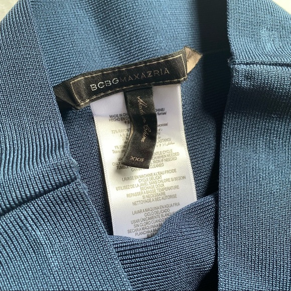 BCBGMaxAzria Navy Blue Mini Skirt - Picture 4 of 4